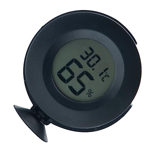 GALPADA Reptile Hygrometer Temperature and Humidity Meter Large LCD Screen Easy to Read for Zoo Use
