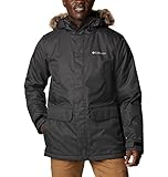  Columbia Men\'s Penns Creek II Parka, Black/Black/Black, Large