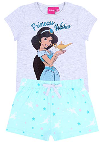 Pijama de Color Gris y Menta Jasmín Aladdín Disney 2-3 Años 98 cm