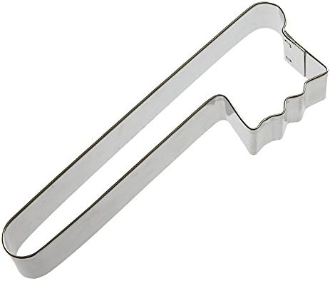 Foose Store Toothbrush Cookie Cutter 5.25 Inch –Tin Plated Steel Cookie Cutters – Toothbrush Cookie Mold image 2