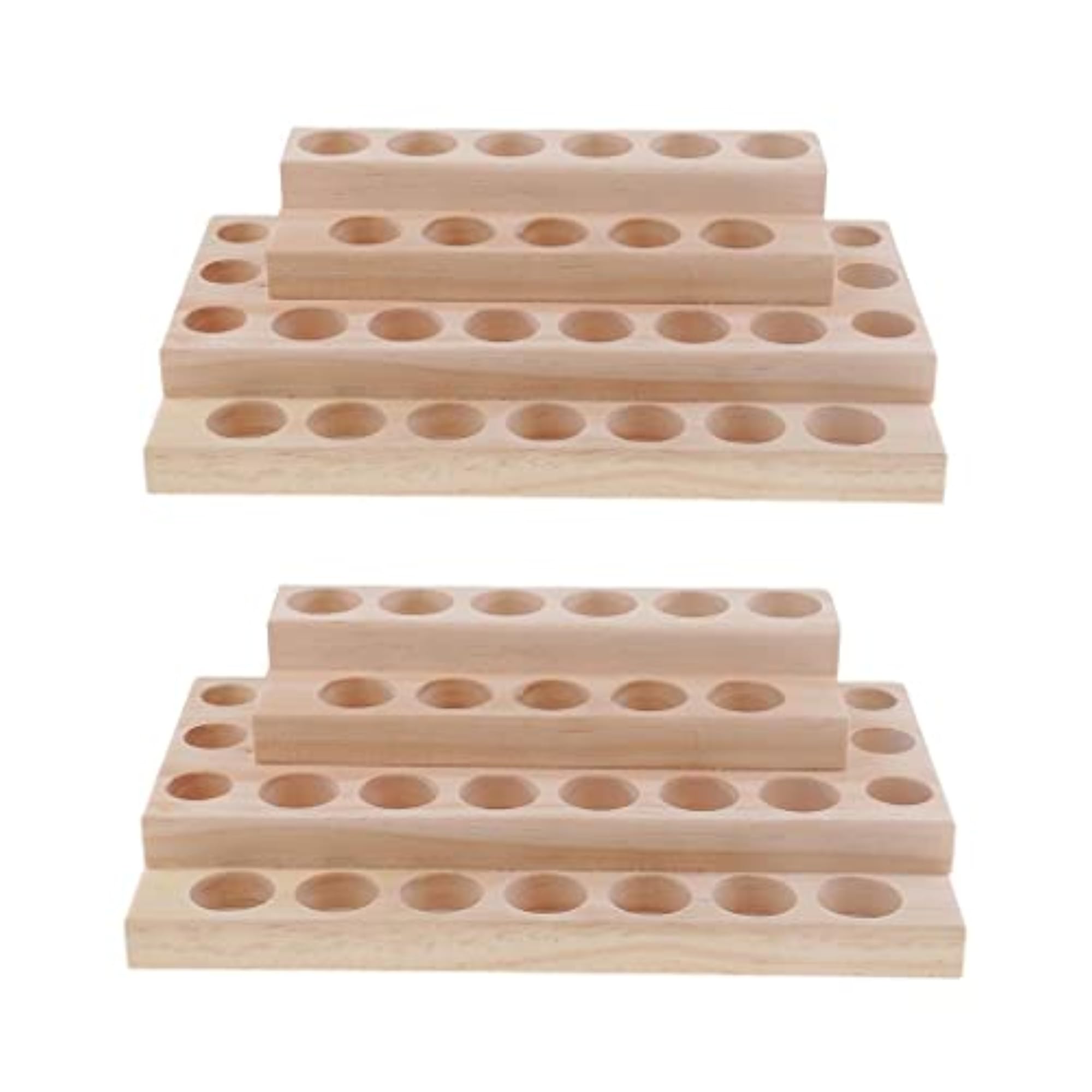 Wooden Essential Oil Display Stand Rack Organizer