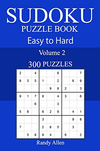 300 Easy to Hard Sudoku Puzzle Book