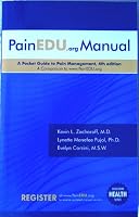 The PainEDU Manual: A Pocket Guide To Pain Management 0974009350 Book Cover
