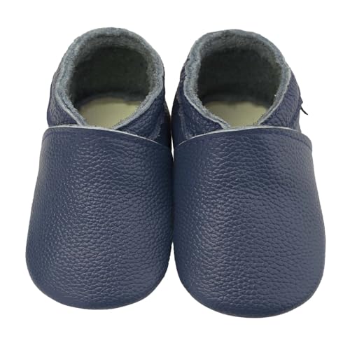 image for Mejale Baby Moccasins Boy Infant Shoe Toddler Leather Soft Sole Slippe