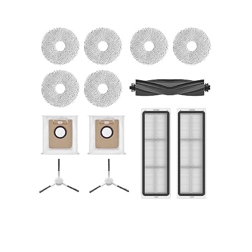 Vacuum Cleaner Dust Bag/Main Brush/Side Brush/Cover/Filter/Detergent/Rag. Compatible for Dreame Bot L10s Ultra. (Color : Accessories Kit)