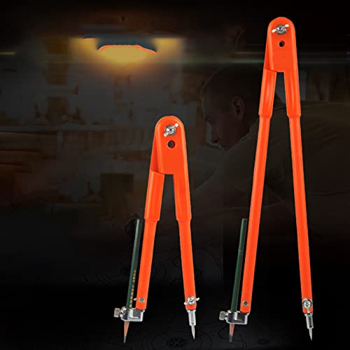 Yinuoday Compasso de lápis profissional para marcenaria, bússolas, carpinteiro de precisão, lápis, b