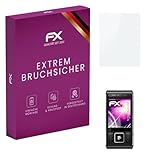 atFoliX Plastic Glass Protective Film compatible with Sony-Ericsson C905, 9H Hybrid-Glass FX Screen Protector