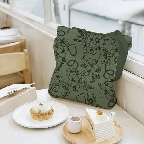 CFFJLHN Foldable Canvas Nurse Tote