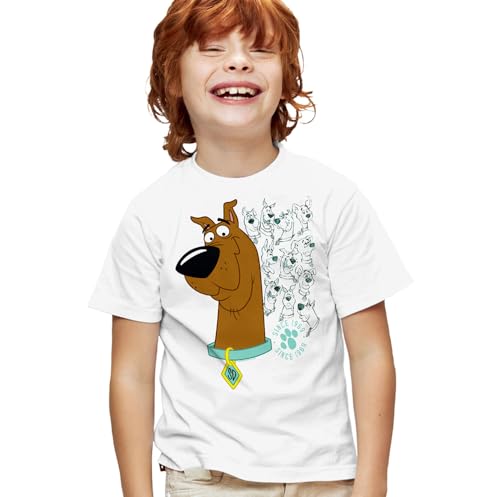 Scooby Doo! Evolution of Scooby-Doo Kids T Shirt for Youth Toddler Boys and Girls