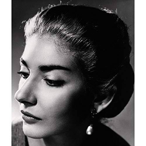 Affiche Maria Callas cantatrice opéra - Grand poster photo musique 91x91cm