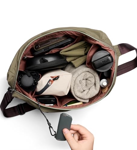 Bellroy Laneway Crescent Bag (12 liter streamlined, crescent crossbody with internal and external pockets, adjustable strap and surprising storage) - SeaKelp2