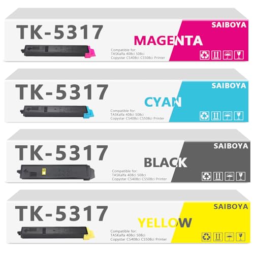 Toner TK5317 compatible Kyocera TASKalfa 508ci anti-traces pour bureau