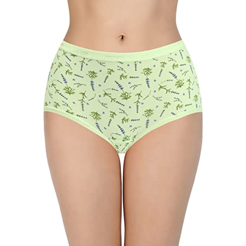 Image of Amante Printed Cotton Full Brief Panty Pack(Pack of 3)