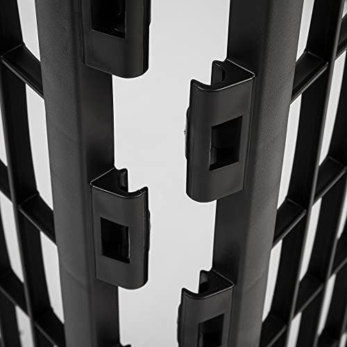 IRIS USA 34" Exercise 8-Panel Pet Playpen without Door, Dog Playpen, for Small, Medium, and Large Dogs, Keep Pets Secure, Easy Assemble, Rust-Free, Heavy-Duty Molded Plastic, Customizable, Black - Image 6