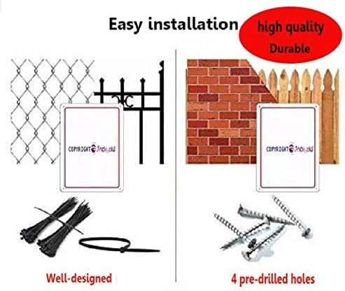 Miniatura 4 de Eletina Bristol - Letrero de metal con diseño de heces, diseño retro de pared de metal para interiores y exteriores, 8 x 12 pulgadas