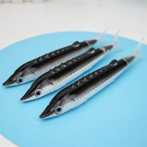 NVOQILIN 6PCS Fish Shape Ballpoint Pen Novelty Writing Pen Funny Ballpoint Pen for Kid Student Reward, Christmas Stocking Fillers - Image 3