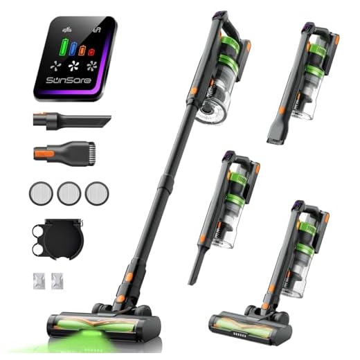 SunSare Kabelloser Akku Staubsauger 600W