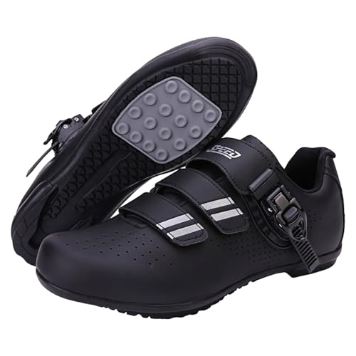 [Uskako] �T�C�N�����O�V���[�Y �����Y ���f�B�[�X �r���f�B���O�V���[�Y MTB SPD/SPD-SL���Ή� ���]�ԌC �K �����₷�� ���L �}�E���e���o�C�N ���[�h�o�C�N�C �y�� �ʋC ����ɂ��� �t�B�b�g�� ������� �j�����p �t�ďH�~(2E,