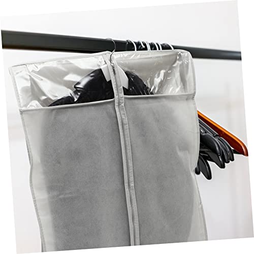 3pcs Hanging Clothes Cover Wardrobe Garment Bag Clothing Cover Home Storage Bag for Business Travel2
