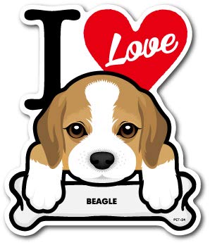 Amazon.co.jp: PET-024 BEAGLE ビーグル DOG STICKER ドッグステッカー