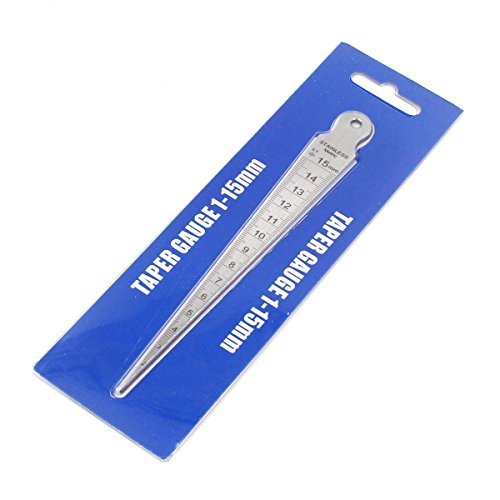 Calibrador de soldadura para medida de agujeros 0-15 mm miniatura 7