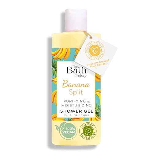The Bath Factory Liberty Shower Gel for Women Moisturizing Body Wash with Glycerin & Sodium PCA Good Smelling Daily Shower Gel Fresh Ladies Body Wash