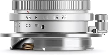 Amazon | TTArtisan 28mm F5.6 Mマウント ライカM シルバー レンズ 銘