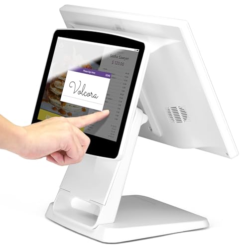 Volcora Retail and Restaurant POS Terminal Machine for Small Business, Point of Sale Cash Register...