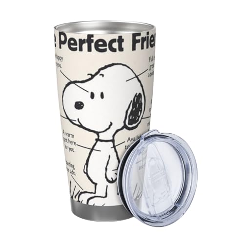 スヌーピー マグカップ コーヒーカップ コンビニカップ 保冷 保温 タンブラー ステンレス製 真空断熱マグ 蓋付き 持ち運び 直接ドリップ 車用 アニメ キャラクター グッズ かわいい プレゼント 600ml