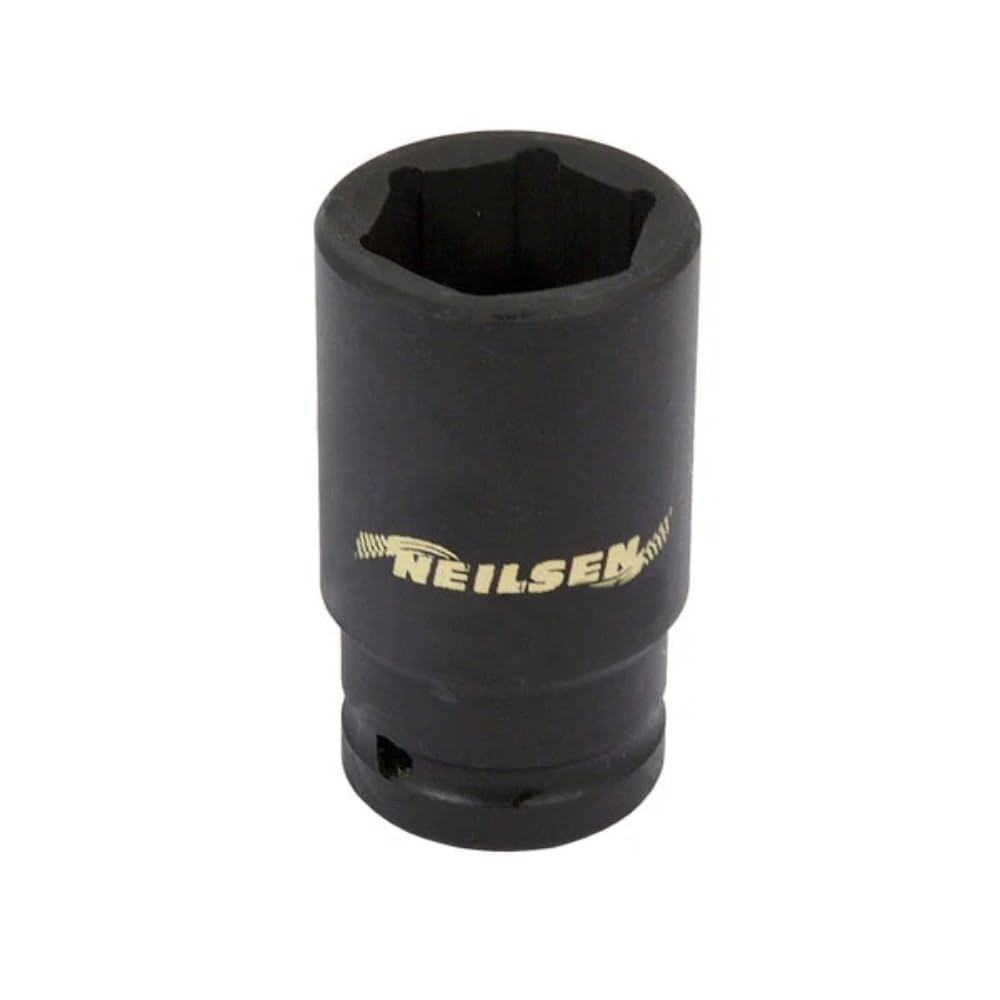 Neilsen CT2427 32mm 3/4in Drive Deep Impact Socket CR-MO 90mm