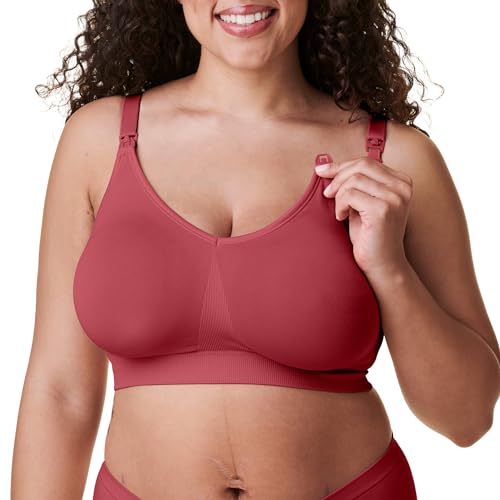 Image of Bravado Designs Nursing Bras for Breastfeeding, Body Silk Seamless Wireless Bras for Women, Full Coverage Maternity Bra