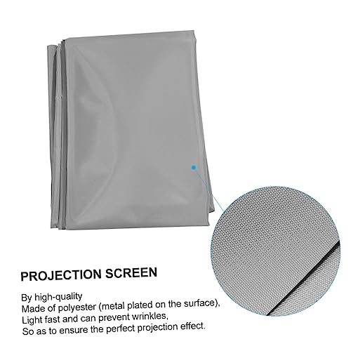 Écran de projection portable pliable en toile légère et facile à transporter