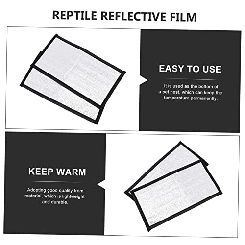 Alfombrilla térmica para reptiles Toddmomy 2 piezas miniatura 7