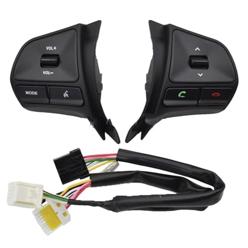 Bouton commande musique au volant pour Kia Rio trajets quotidiens confort
