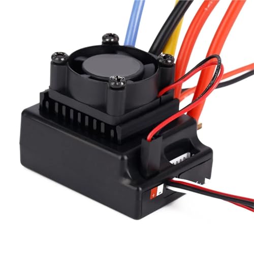 ESC 80A sin escobillas con sensor para solucionar tirones en coches RC 1/10 4
