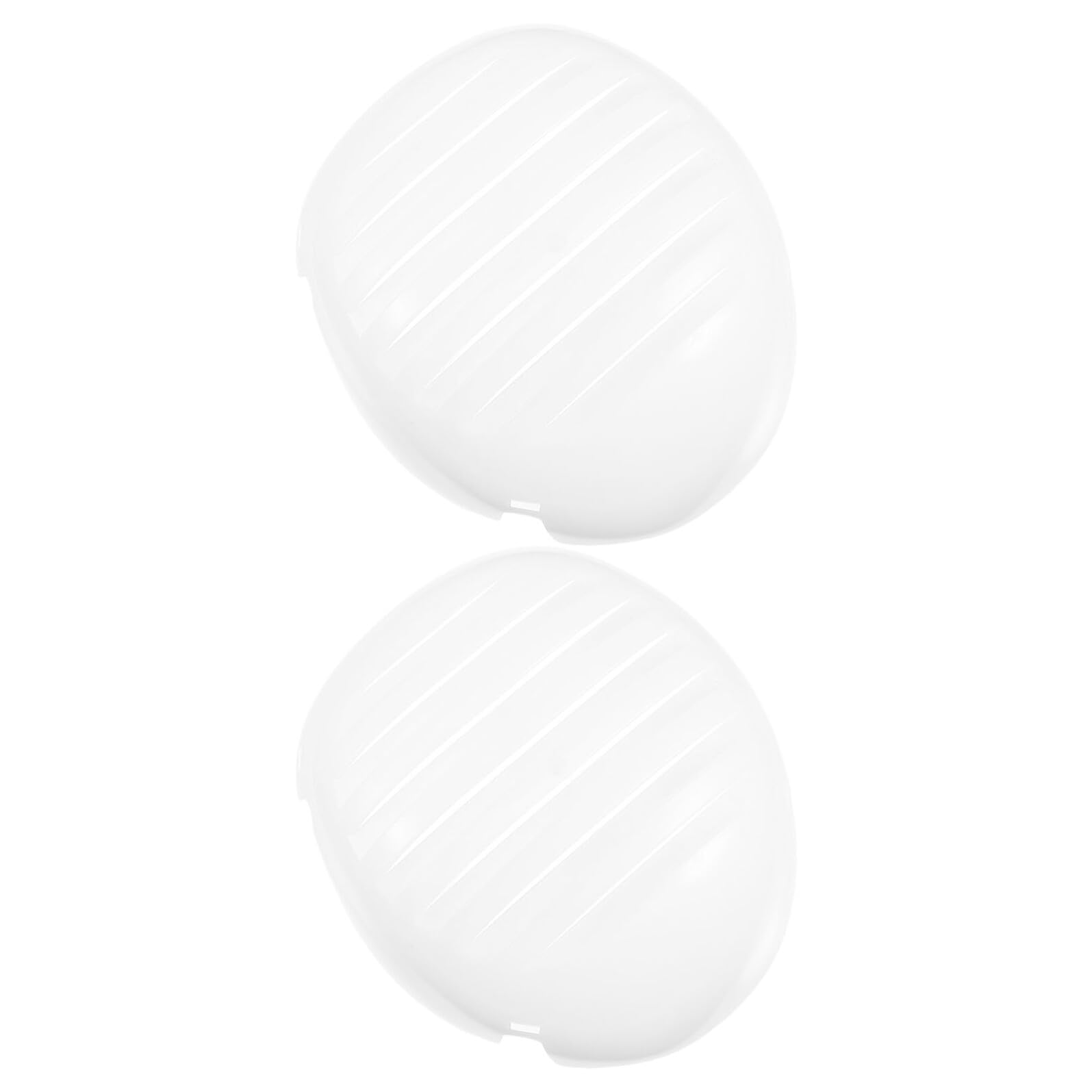 Inserto anticolisión para casco blanco: kit de 2 piezas de PE para protección de cabeza 8