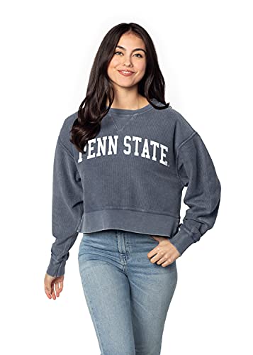 Image of chicka-d NCAA womens Corded Boxy Pullover