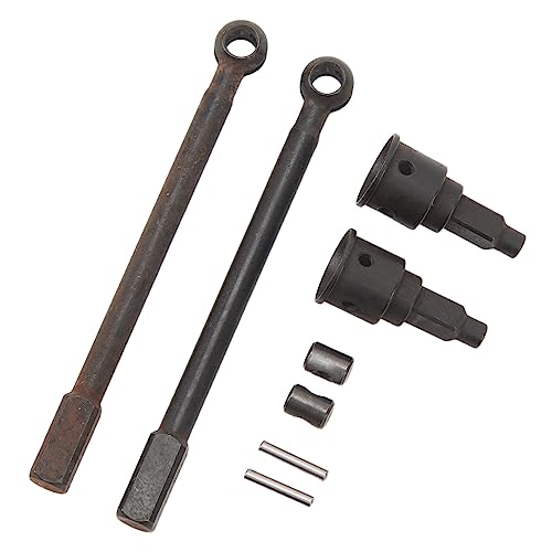 Alomejor Eje de transmisión RC, eje delantero de acero inoxidable para Axial 1/18 UTB18 Capra RC Crawler Car Upgrade