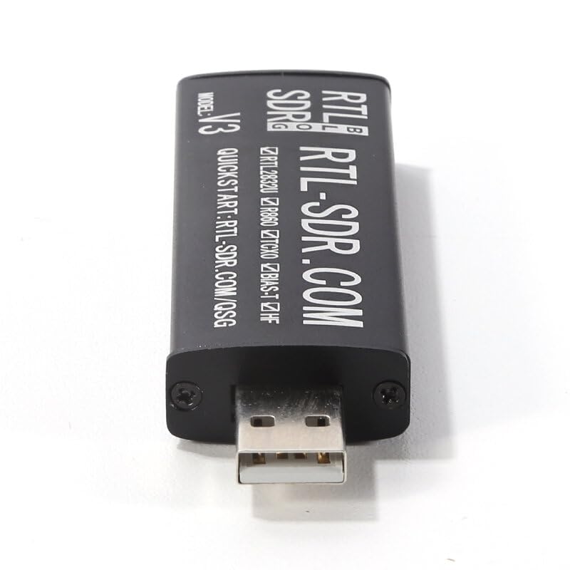 VIDOO Radio Definida por Software SDR Blog RTL V3 R820T2 RTL2832U 1PPM TCXO SMA RTLSDR con Antena Dipolo Multipropósito-Completo Set