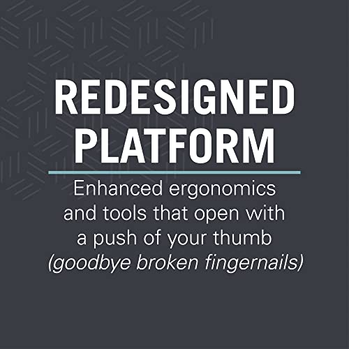 Leatherman, Free T4 Multitool And Edc Knife With Magnetic Locking And One Hand Accessible, Made In The Usa, Stainless, Evergreen #TOP2