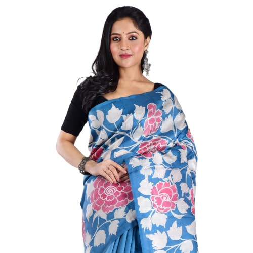 3stones pure silk saree in pure silk – image 7