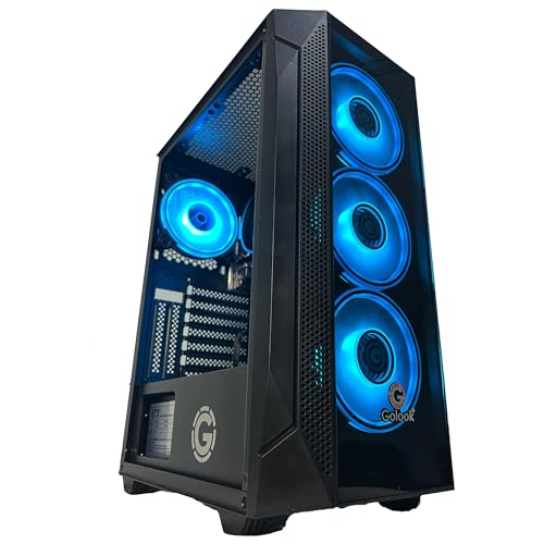 Migliori PC desktop assemblati AMD ryzen 5 Golook • PC Desktop Gaming LED RGB • AMD RYZEN 5 5600G • RAM 32GB DDR4 3200MHZ • SSD 1TB M.2 NVME • Radeon RX Vega • WiFi • Windows 11 Pro • Computer Fisso