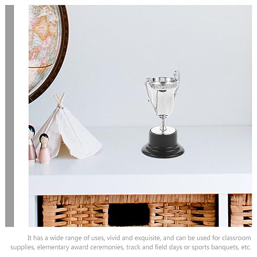 ERINGOGO Mini Copos De Troféu De Prêmio Infantil 3 Peças De Plástico Prata Bronze Conjunto De Troféu