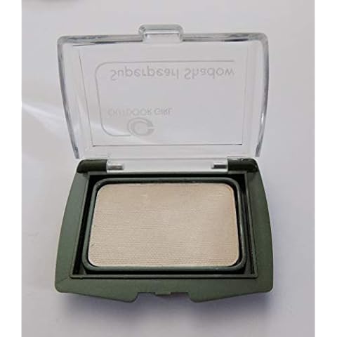Outdoor Girl Superpearl Mono Eyeshadow Ivory Pale Light Cream Cover