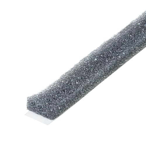 Image of M-D Building Products 02055 3 /16 in. x 3 /8 in. x 17 ft. Gray Economy Foam Window Seal for Small Gaps