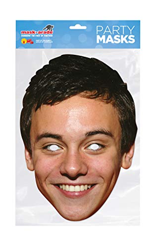 Tom Daley Celebrity Cardboard Masks - Single by Partyrama