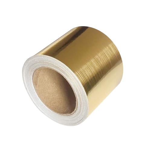 NICETICKE Brushed Gold Metallic Duct Tape (2 Inches x 11 Yards)