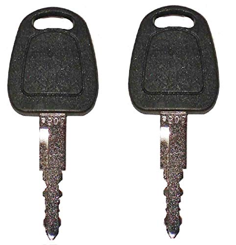 2 Keyman Replacement Heavy Construction Equipment Ignition Keys Made to fit Doosan Daewoo 900 Excavator Bobcat Terex Part Number F900