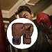 Boxing Gloves for Men Women Punching Gloves Comfortable Boxing Training Gloves Sparring Gloves for Workout Home Gym Muay Thai, Brown 12oz