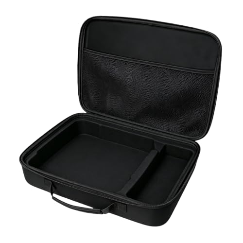 Estuche de almacenamiento para proyector con carcasa rígida de EVA, asa, bolsillo de malla y cierre de cremallera para uso diario en casa y viajes, compatible con Z6X miniatura 1